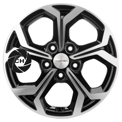 6,5x16/5x108 ET50 D63,3 KHW1606 (Focus) Black-FP