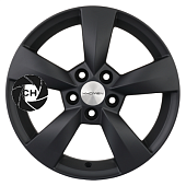 6x15/5x100 ET43 D57,1 KHW1504 (Fabia) Black matt