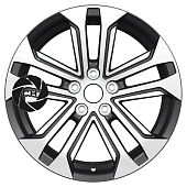 7x18/5x114,3 ET38 D67,1 KHW1803 (Outlander) Black-FP