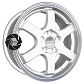 6x15/5x100 ET38 D57,1 Киото (КЛ249) Антрацит-алмаз (АРС 014 black)