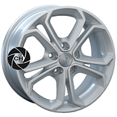 6,5x15/5x105 ET39 D56,6 GN89 Sil (конус, C570)